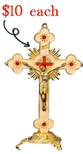 Load image into Gallery viewer, Charlie the Catholic De Colores Crucifix
