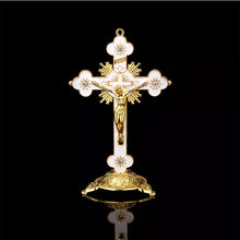 Load image into Gallery viewer, Charlie the Catholic De Colores Crucifix