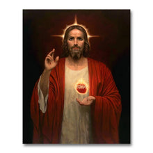 Load image into Gallery viewer, Jesus Knocked at The Door Religious Christ Famous Oil Painting Canvas Art Print Wall Art Picture for Bedroom Church Mural Decor