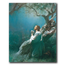 Load image into Gallery viewer, Jesus Knocked at The Door Religious Christ Famous Oil Painting Canvas Art Print Wall Art Picture for Bedroom Church Mural Decor