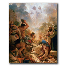 Load image into Gallery viewer, Jesus Knocked at The Door Religious Christ Famous Oil Painting Canvas Art Print Wall Art Picture for Bedroom Church Mural Decor