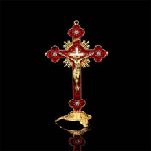 Load image into Gallery viewer, Charlie the Catholic De Colores Crucifix