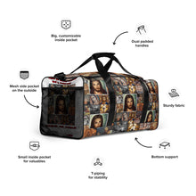 Load image into Gallery viewer, +JMJ Duffle Bag by Charlie the Catholic
