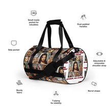 Load image into Gallery viewer, +JMJ Gym Bag by Charlie the Catholic