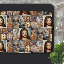 Load image into Gallery viewer, +JMJ Laptop Sleeve by Charlie the Catholic
