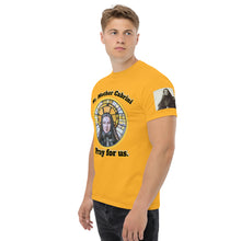 Load image into Gallery viewer, St. Mother Cabrini, Pray for us T-Shirt by Charlie the Catholic