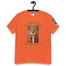 Load image into Gallery viewer, St. Nicholas, Pray for us T-Shirt by Charlie the Catholic