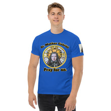Load image into Gallery viewer, St. Mother Cabrini, Pray for us T-Shirt by Charlie the Catholic