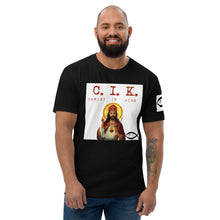 Load image into Gallery viewer, C.i.K. Christ is King T-Shirt by Charlie the Catholic