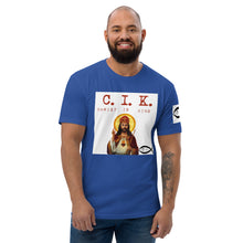 Load image into Gallery viewer, C.i.K. Christ is King T-Shirt by Charlie the Catholic