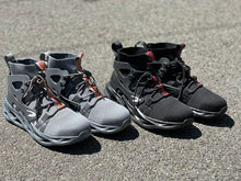 Load image into Gallery viewer, Charlie the Catholic - St. Joseph the Worker Steel Toe Shoes/Boots - Benedictine "Black" & Franciscan Friars of the Renewal "Gray"