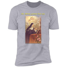Load image into Gallery viewer, Charlie theCatholic - St. Rita Premium Short Sleeve Tee