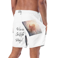 Load image into Gallery viewer, Charlie the Catholic - Viva Cristo Rey Men's swim trunks