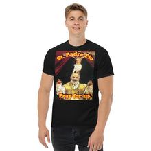 Load image into Gallery viewer, St. Padre Pio, Pray for us T-Shirt by Charlie the Catholic