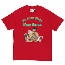 Load image into Gallery viewer, St. Juan Diego, Pray for us T-Shirt by Charlie the Catholic