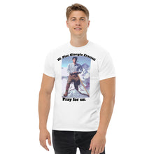 Load image into Gallery viewer, St. Pier Giorgio Frassati, Pray for us T-Shirt by Charlie the Catholic