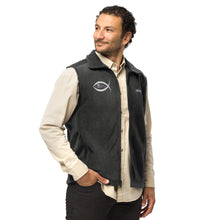 Load image into Gallery viewer, Charlie the Catholic Columbia Fleece Vest