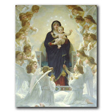 Load image into Gallery viewer, Our Lord Jesus & the Virgin Mary Christian Art Canvas Painting Home Decor Wall Pictures for Living Room Catholic Church