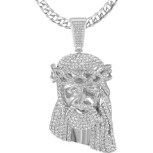Load image into Gallery viewer, Charlie the Catholic - Jesus Piece Pendant & Necklace - High Quality Gold/Silver Plated Chain