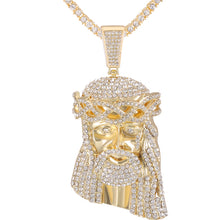 Load image into Gallery viewer, Charlie the Catholic - Jesus Piece Pendant & Necklace - High Quality Gold/Silver Plated Chain