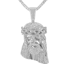 Load image into Gallery viewer, Charlie the Catholic - Jesus Piece Pendant & Necklace - High Quality Gold/Silver Plated Chain