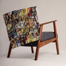 Load image into Gallery viewer, Communion of Saints Throw Blanket by Charlie the Catholic