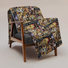 Load image into Gallery viewer, Communion of Saints Throw Blanket by Charlie the Catholic
