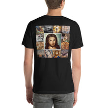 Load image into Gallery viewer, Charlie the Catholic +JMJ Unisex T-shirt (Personalization Available)