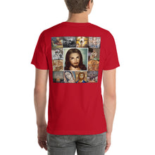 Load image into Gallery viewer, Charlie the Catholic +JMJ Unisex T-shirt (Personalization Available)