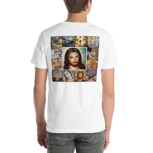 Load image into Gallery viewer, Charlie the Catholic +JMJ Unisex T-shirt (Personalization Available)