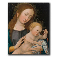 Load image into Gallery viewer, Jesus Knocked at The Door Religious Christ Famous Oil Painting Canvas Art Print Wall Art Picture for Bedroom Church Mural Decor
