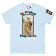 Load image into Gallery viewer, St. Stephen, Pray for us T-Shirt by Charlie the Catholic

