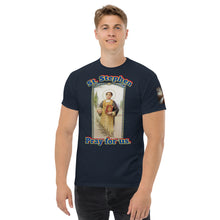 Load image into Gallery viewer, St. Stephen, Pray for us T-Shirt by Charlie the Catholic
