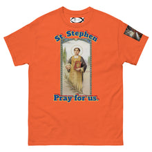 Load image into Gallery viewer, St. Stephen, Pray for us T-Shirt by Charlie the Catholic

