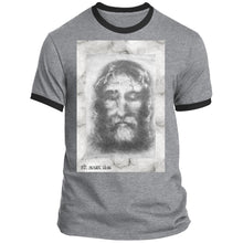 Load image into Gallery viewer, Charlie the Catholic - Mark 15:46 marble black collar
