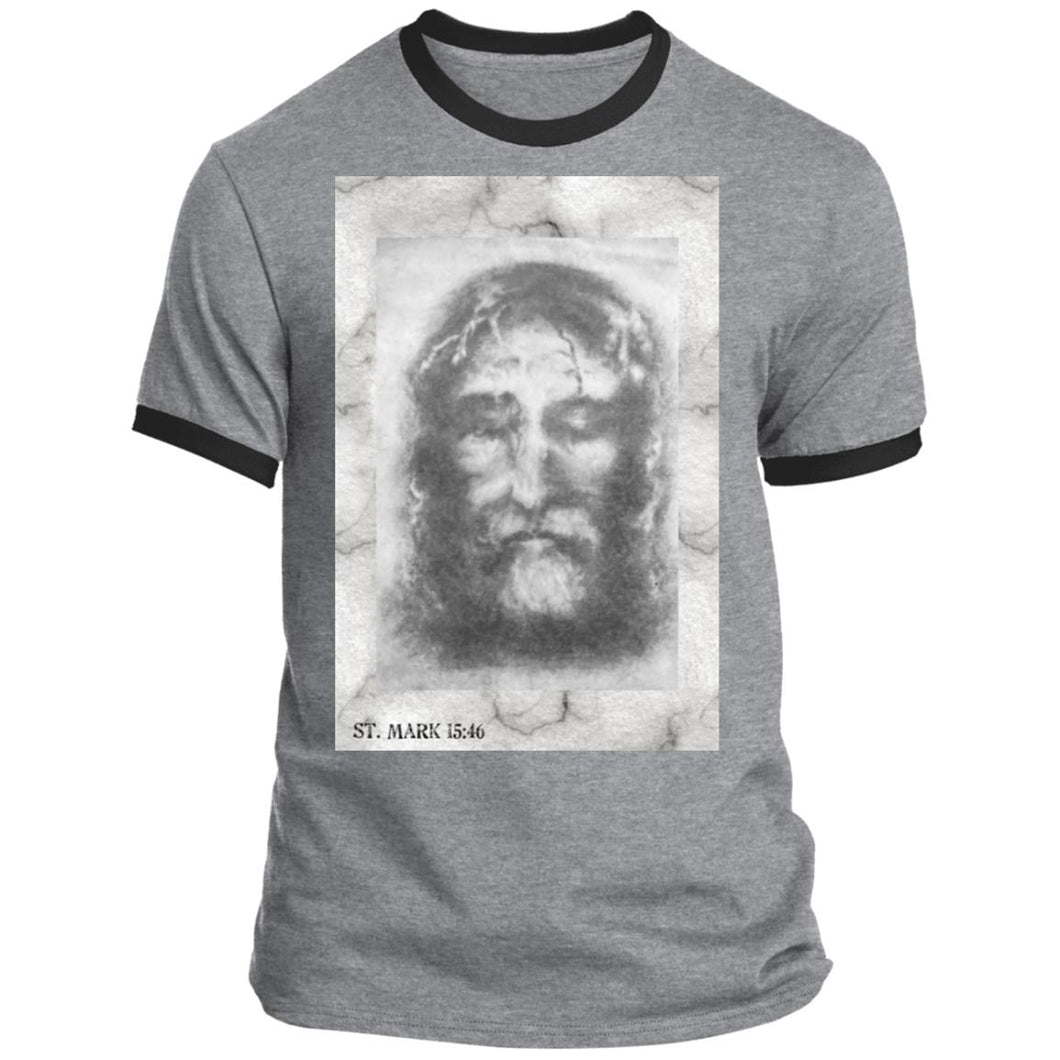 Charlie the Catholic - Mark 15:46 marble black collar