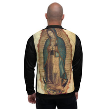 Load image into Gallery viewer, Charlie the Catholic - Our Lady of Guadalupe Bomber Jacket
