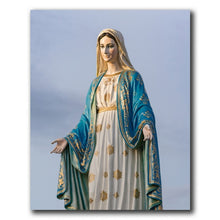 Load image into Gallery viewer, Our Lord Jesus &amp; the Virgin Mary Christian Art Canvas Painting Home Decor Wall Pictures for Living Room Catholic Church
